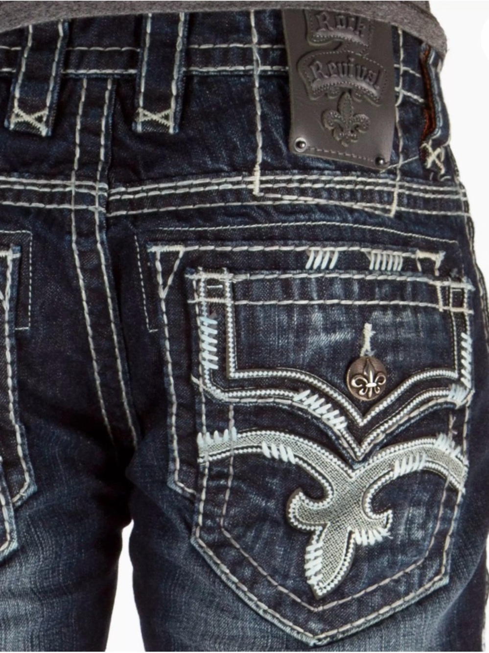 Rock Revival Men's Jeans “Darin Slim Boot” size 36 EXCELLENT CONDITION